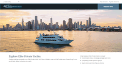 Desktop Screenshot of eliteprivateyachts.com