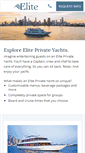 Mobile Screenshot of eliteprivateyachts.com